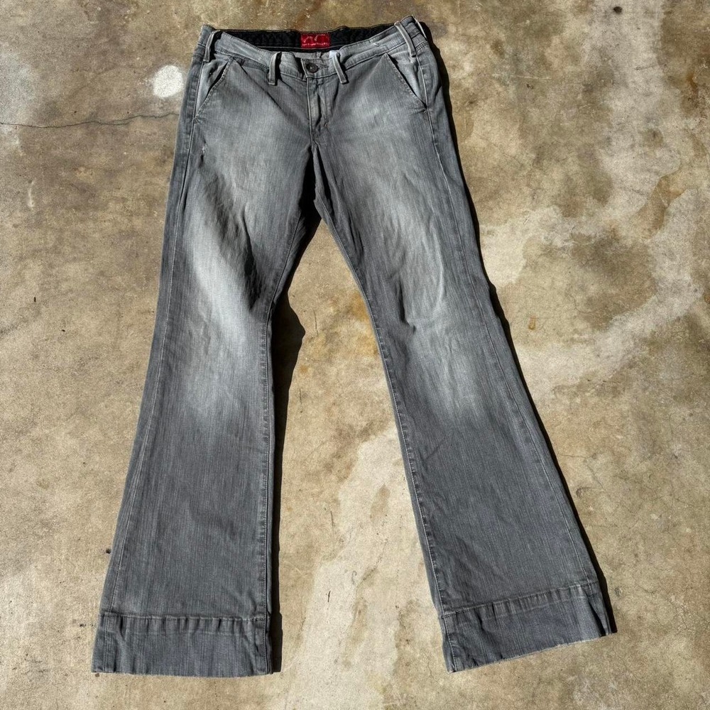 Grey vintage Levi's 578  jeans with a faded look jeans